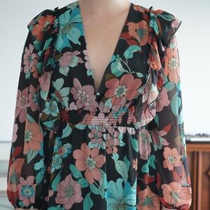 Floral Light Summer Maxi Dress